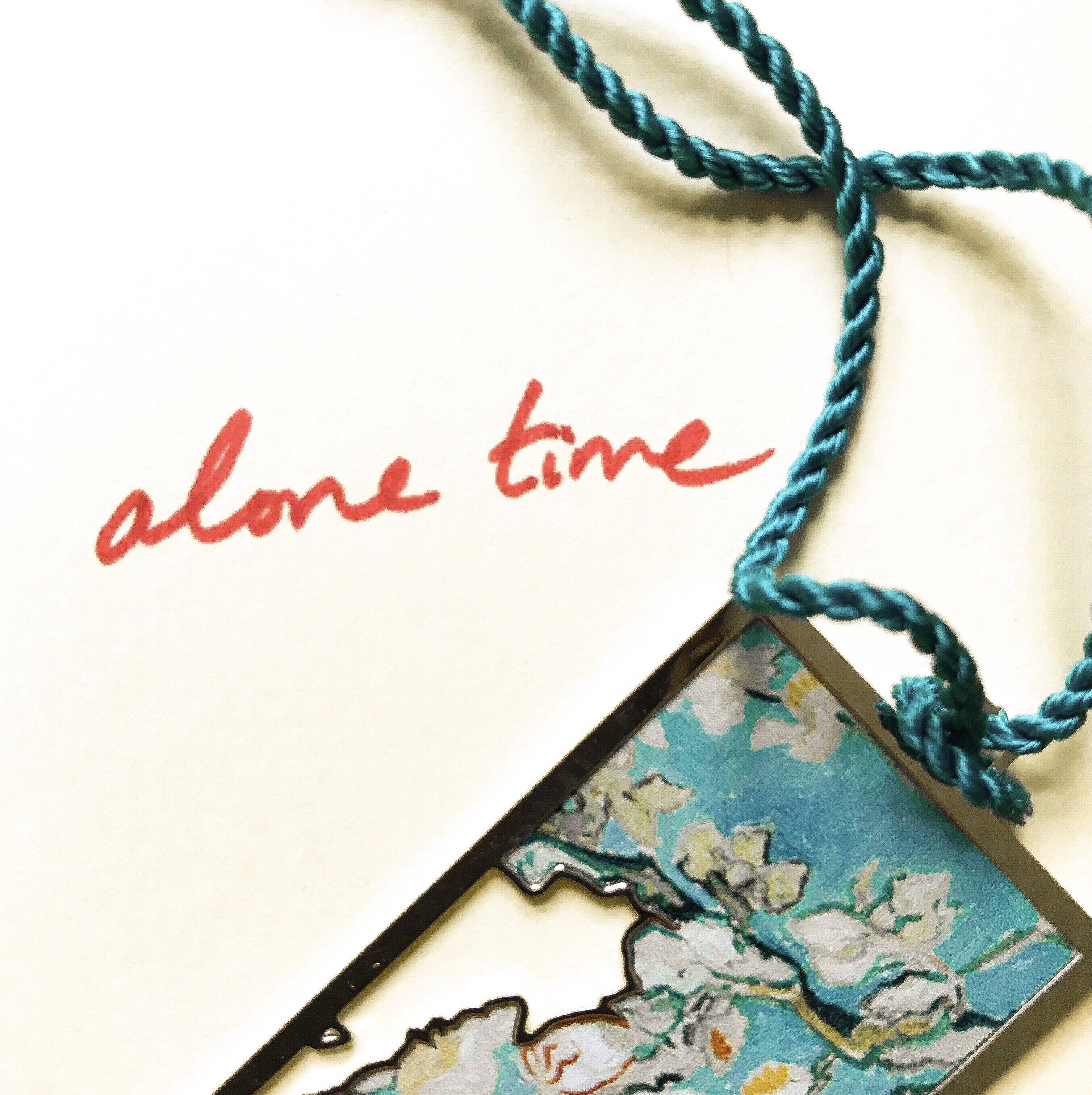 Alone Time with Van Gogh bookmark